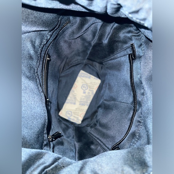 Diesel denim / straw bucket bag - Picture 9 of 12